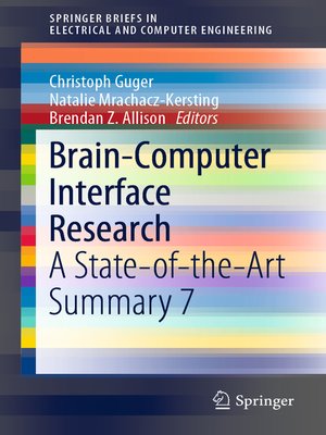 cover image of Brain-Computer Interface Research